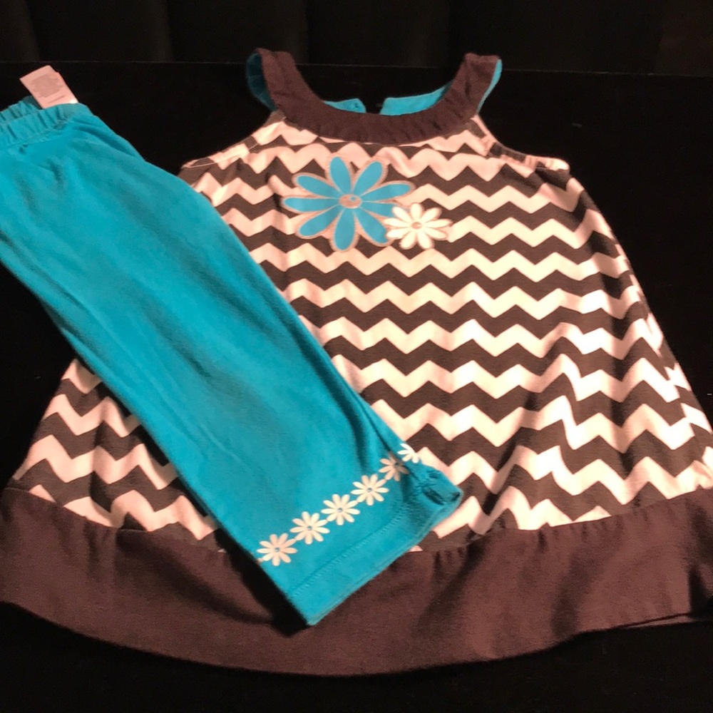 Two piece matching pants set